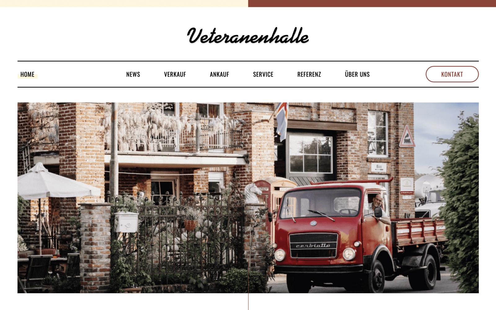 Referenzbild zu Strukturierter Webauftritt für Handel und Service